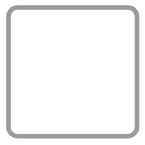 Microsoft(Windows) White Large Square Emoji