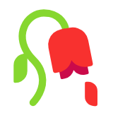 Microsoft(Windows) Wilted Flower Emoji