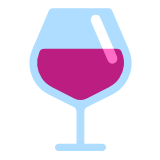 Microsoft(Windows) Wine Glass Emoji