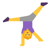 Microsoft(Windows) Woman Cartwheeling Emoji