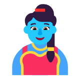 Microsoft(Windows) Woman Genie Emoji