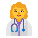 Microsoft(Windows) Woman Health Worker Emoji