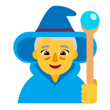 Microsoft(Windows) Woman Mage Emoji