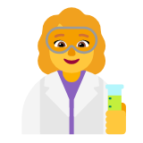 Microsoft(Windows) Woman Scientist Emoji