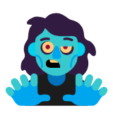 Microsoft(Windows) Woman Zombie Emoji