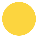 Microsoft(Windows) Yellow Circle Emoji