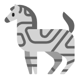 Microsoft(Windows) Zebra Emoji